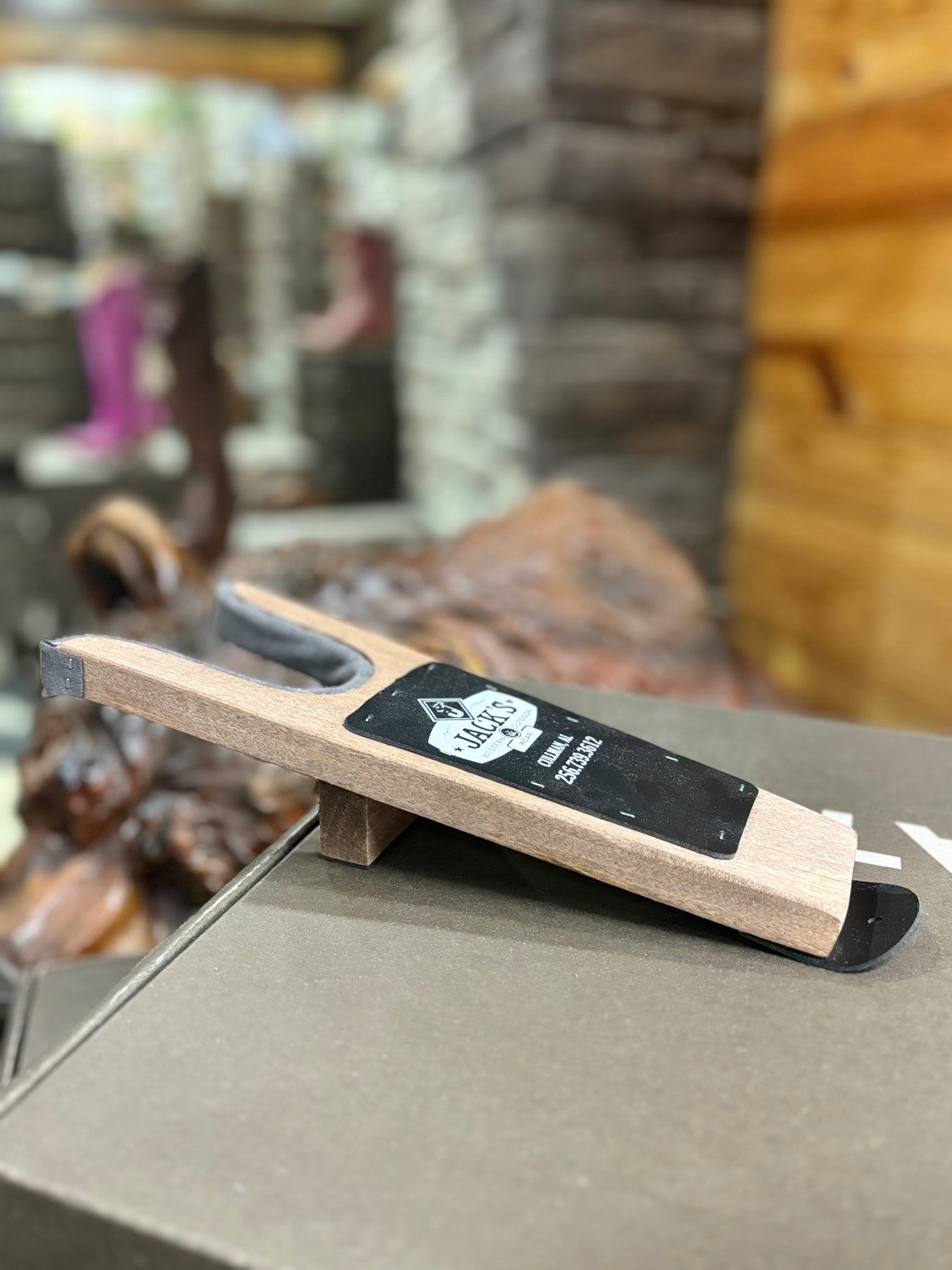 Cowboy Boot Jack In Vintage Shoe Accessories For Sale - Foto 7