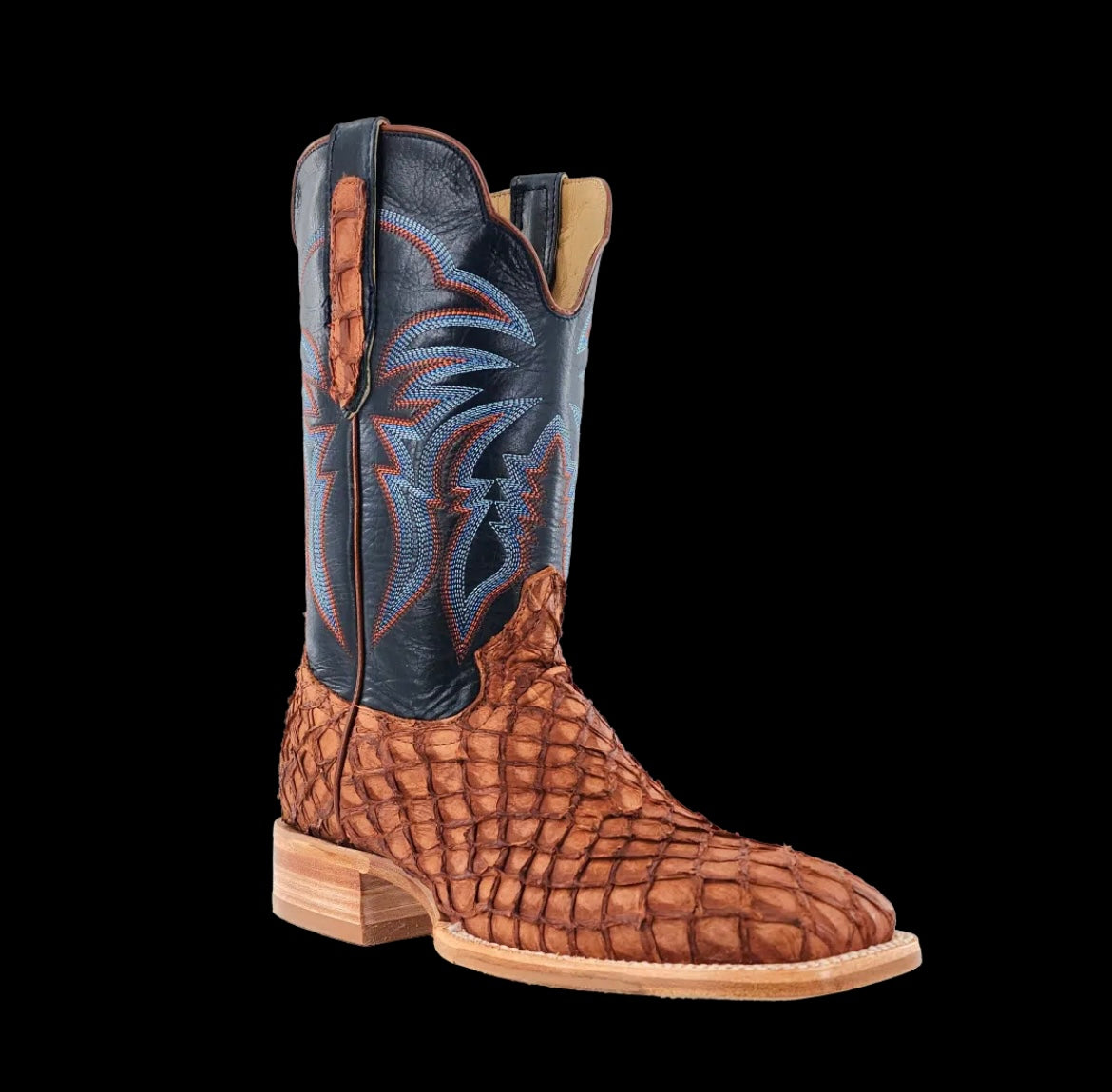 R. Watson RWL7802 Matte Cognac Pirarucu Men’s Boot– Jack’s Western and ...