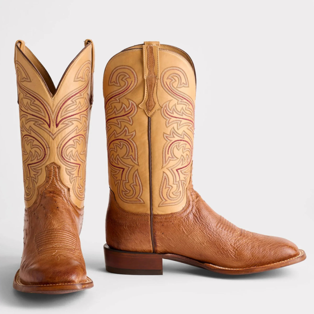 Lucchese オーストリッチ ウエスタンブーツ　職人ハンドサイン入り Lucchese Lance Men's Boot– Jack's Western and Outdoor Wear