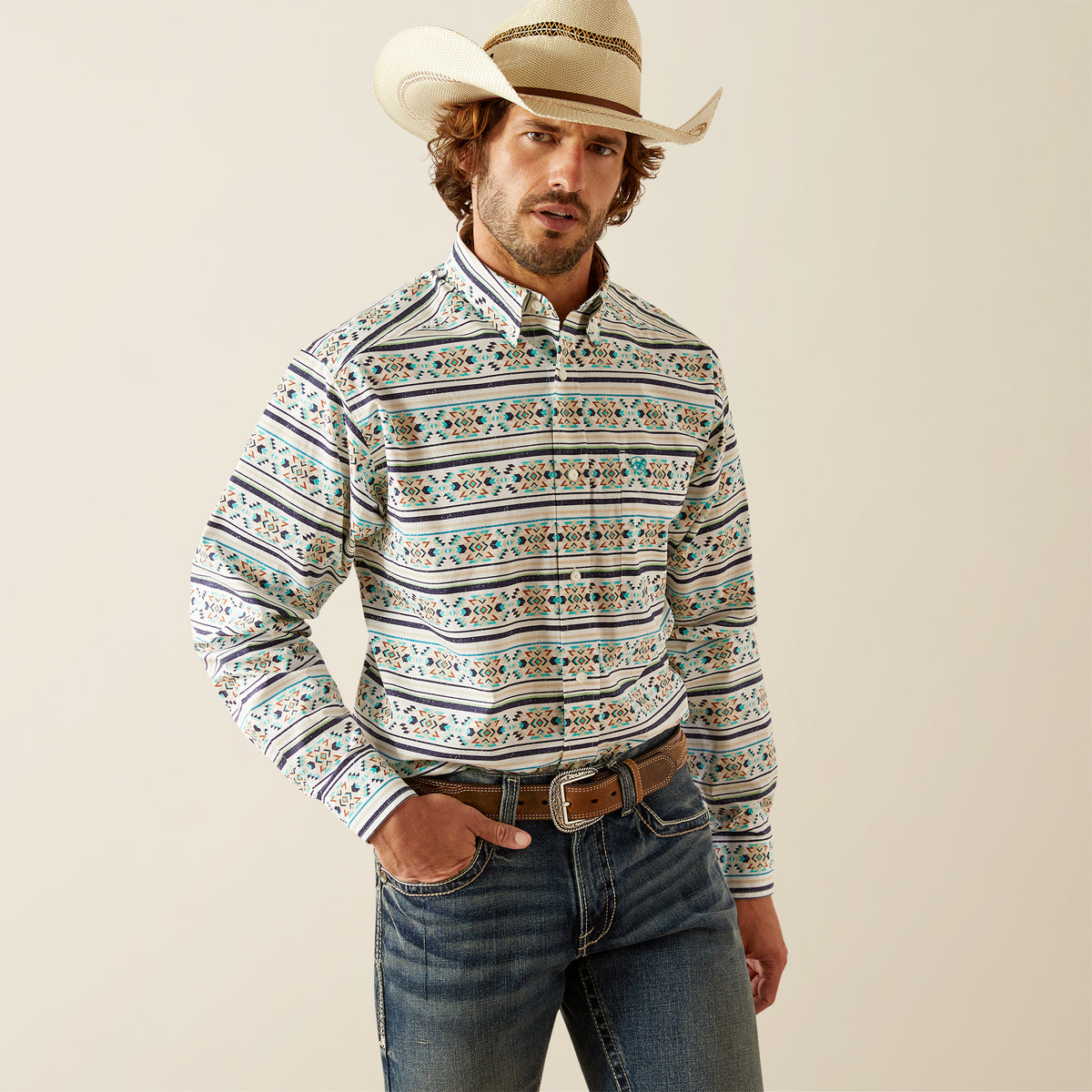 Ariat Pro Series Judah Fitted Western Shirt